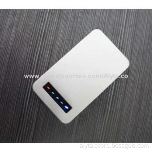 6,000mAh Source Portable Touch Screen Power Bank with Aluminum Alloy Shell